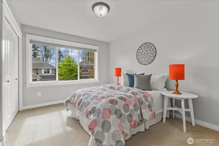 Secondary Bedroom number 3 with views!