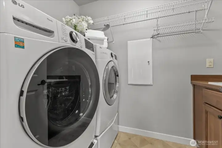 Laundry Room - Practical, polished, and perfectly placed upstairs.