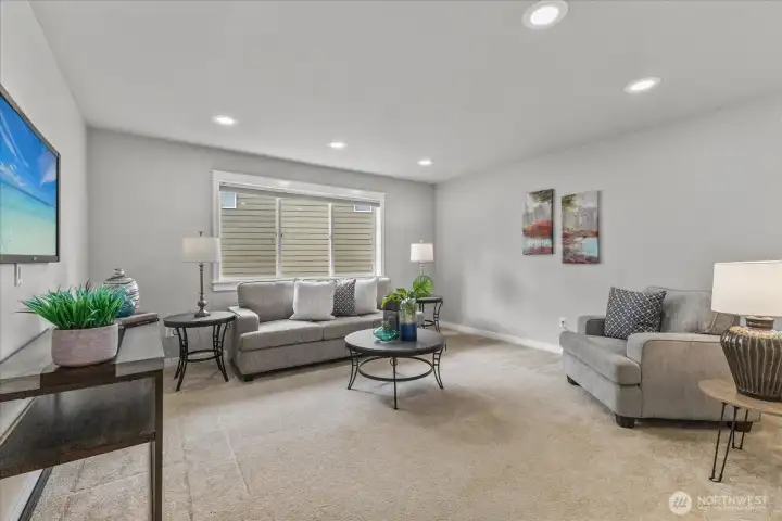 Bonus Room - Flexible space for movie nights, play, or relaxing