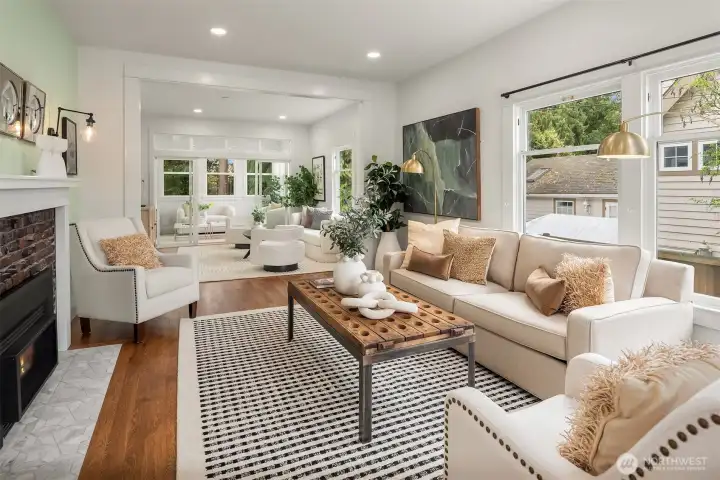 Plenty of space or your furniture.