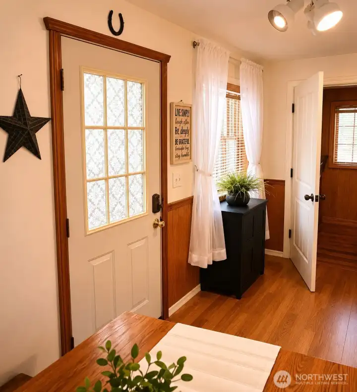 Large entry