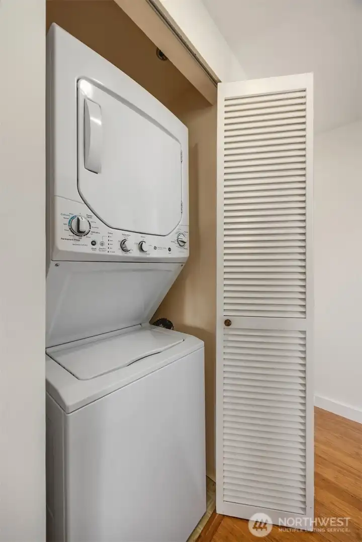 In-unit laundry