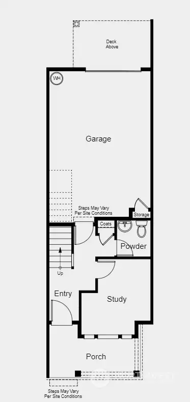 Floorplan Level 1