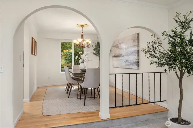 Dining room entry