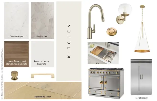 Kitchen Selections for the Home - Features, materials, and selections may vary by home and are subject to change without notice. Buyers are encouraged to verify all selections and specifications to their satisfaction.