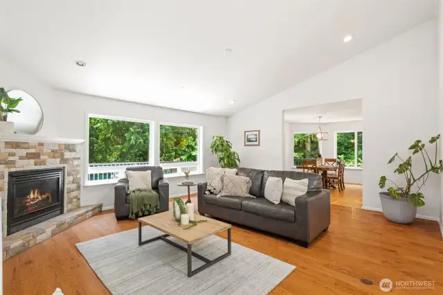 Tucked into the trees just minutes from Fairhaven, Arroyo Park, and the Interurban Trail, this expansive 3,200+ sq ft home offers the ultimate blend of peaceful privacy and flexible living.