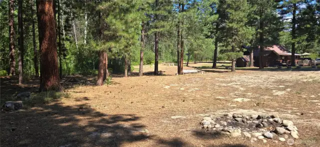 Second fire pit area