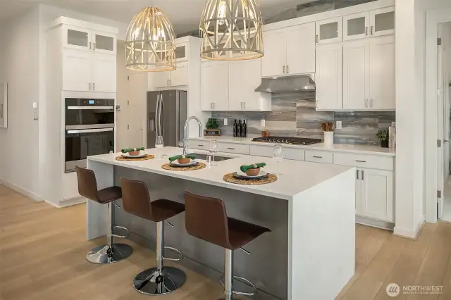 Solaris Kitchen. Photo taken from a similar model, may contain upgrades.