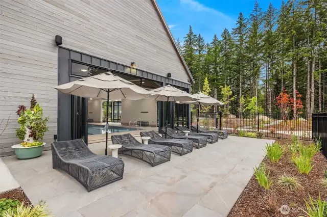 Outdoor patio space