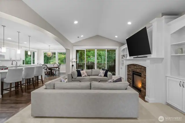 The elegant architectural lines throughout each room create a space that feels both timeless and sophisticated.