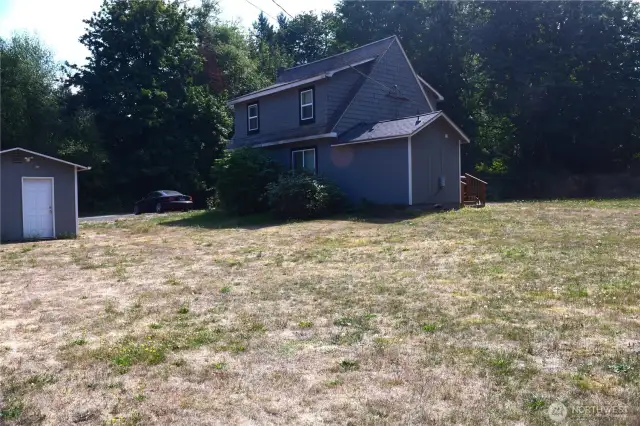 Back of main house