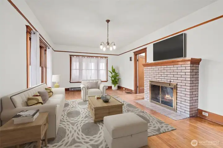 Staged Living Area