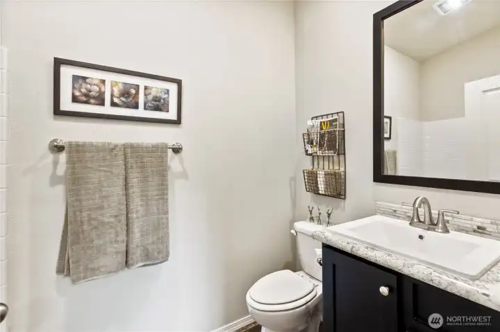Guest Bath with Tub and Shower