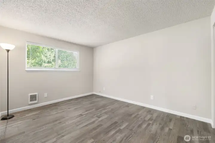 Primary Bedroom with room for a king size bed
