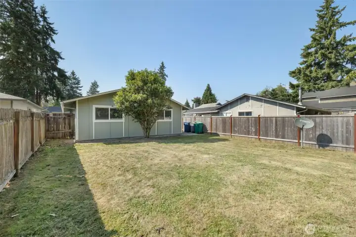 Lots of room for your outdoor living!