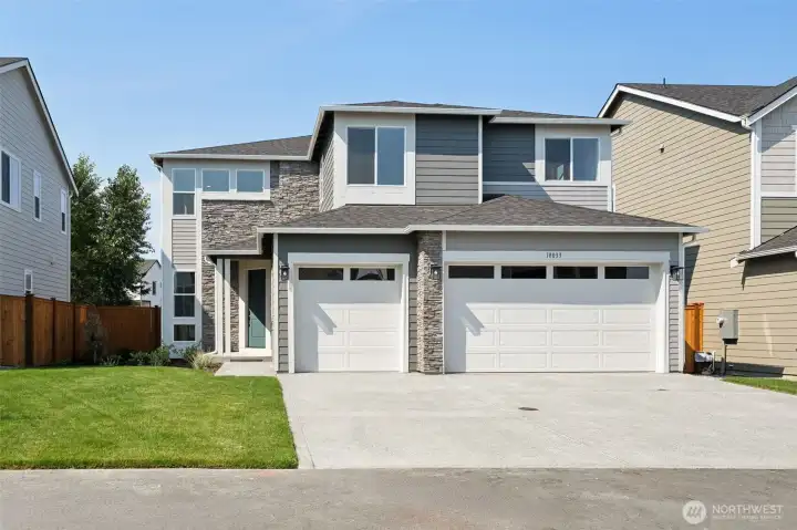 Contemporary Exterior; not actual home.