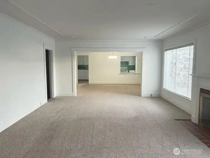 Apartment #2  Spacious rooms...