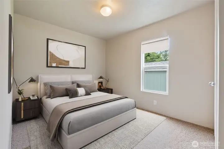 Bedroom 1 Virtual Staged