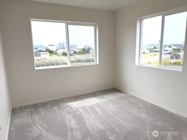 Bedroom two with lots of light!