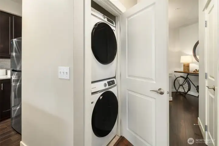 In-unit laundry