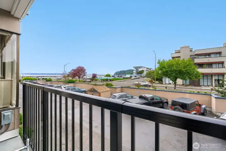A view from deck