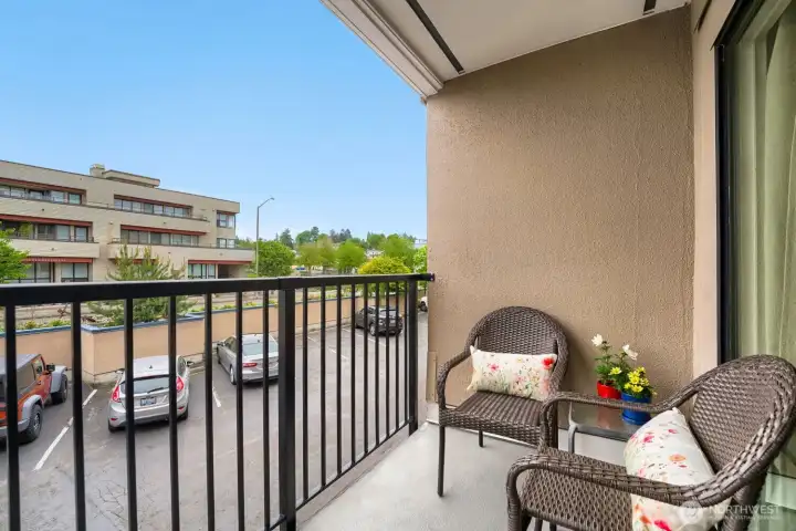 A view from deck