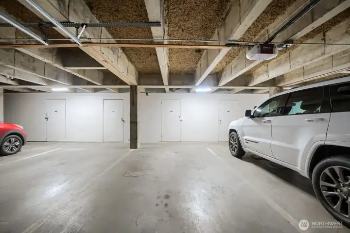 Designated parking spot. Storage Unit is directly ahead