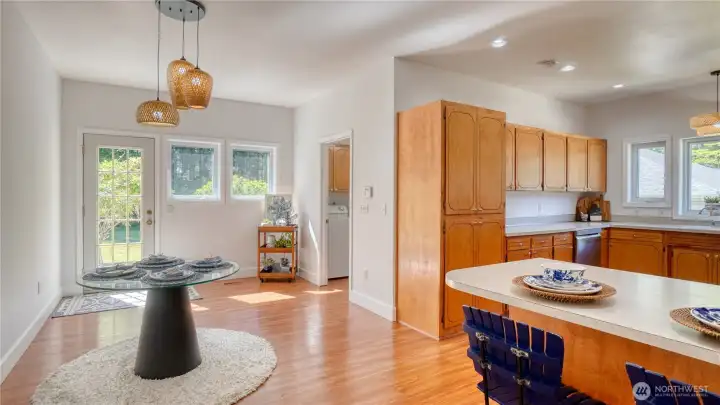 Eat in kitchen with breakfast nook Eat in kitchen with breakfast nook