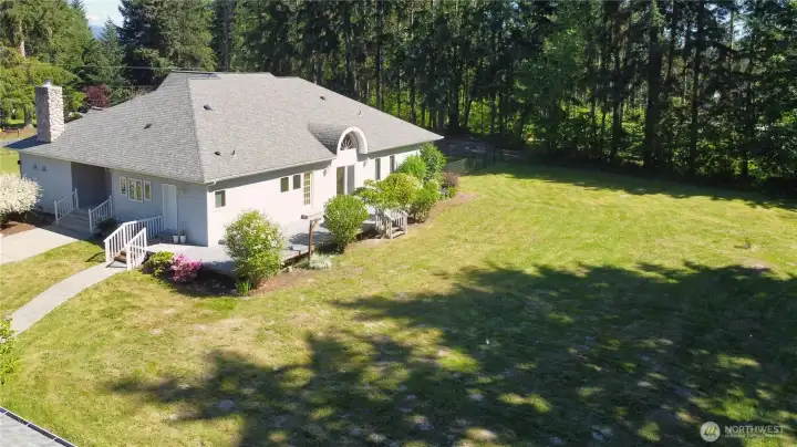 Gigantic backyard