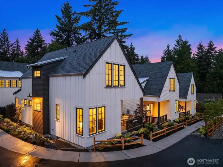 2218 NE 125th, the final home offered in the community features a main floor primary/bath/laundry and two bedrooms, full bath, laundry and office niche upstairs!
