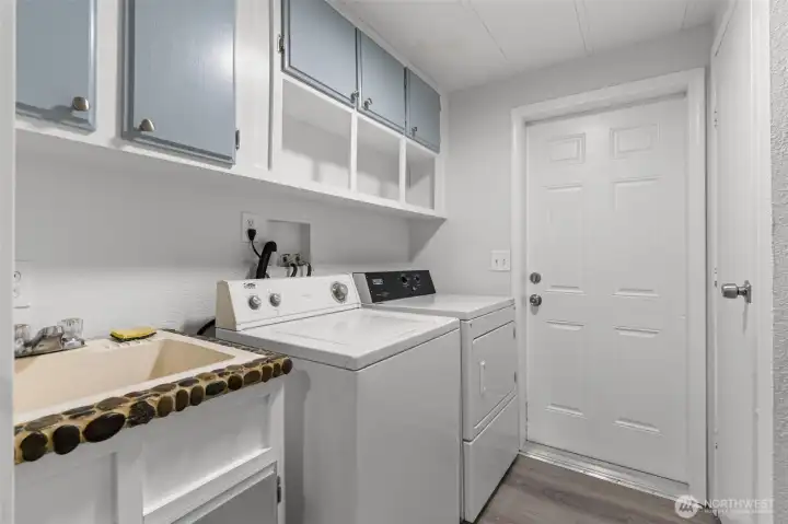 Primary home laundry room