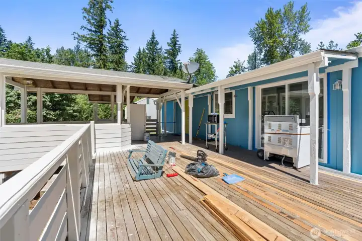 Back deck