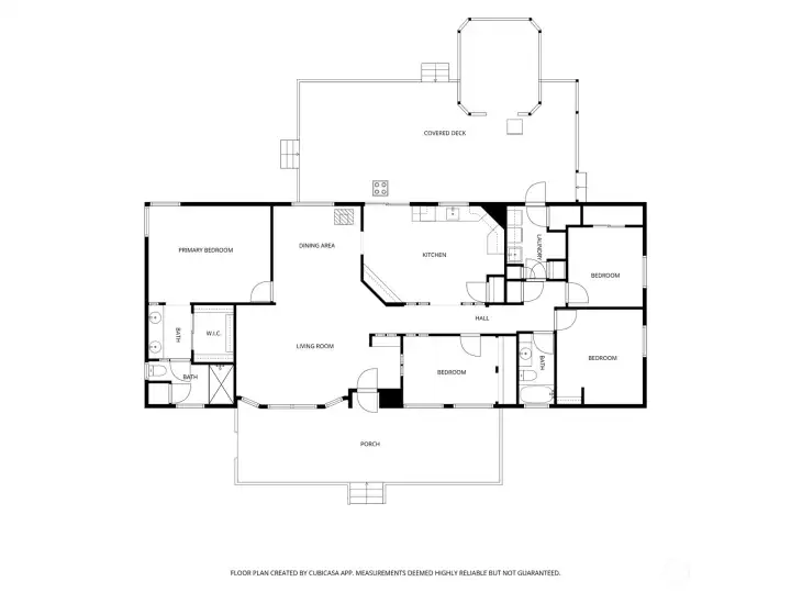 Floorplan primary home