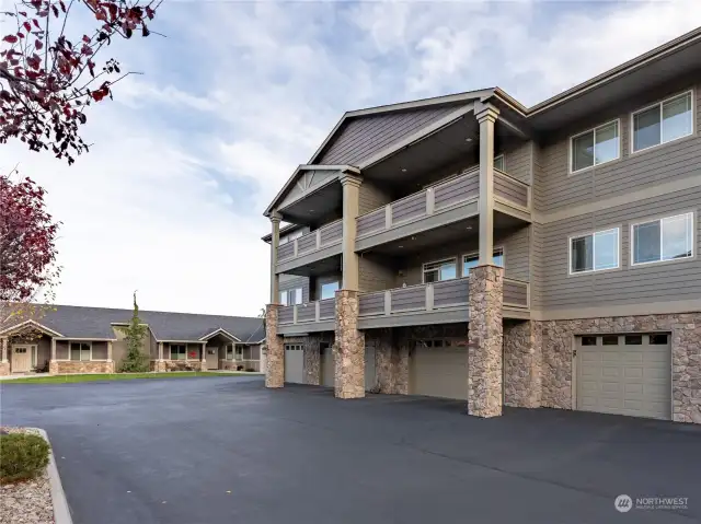 garage entrance, with stairs or elevator available