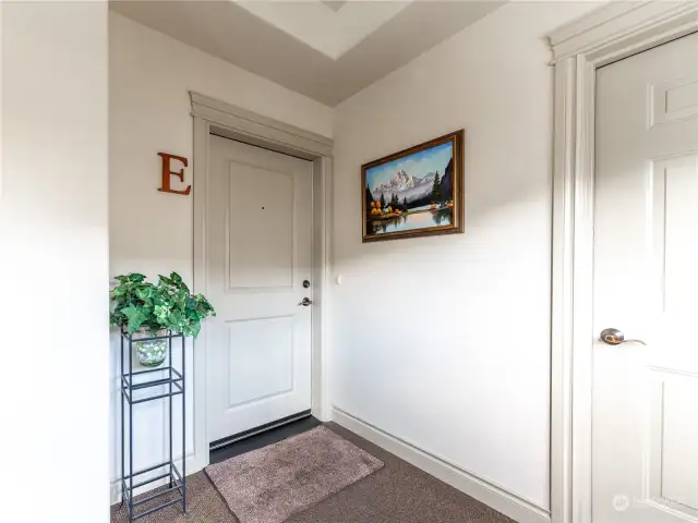 Entrance into your condo