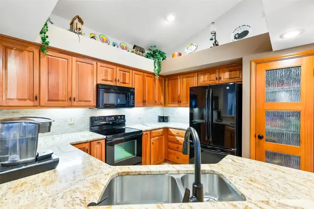 Kitchen with Pantry