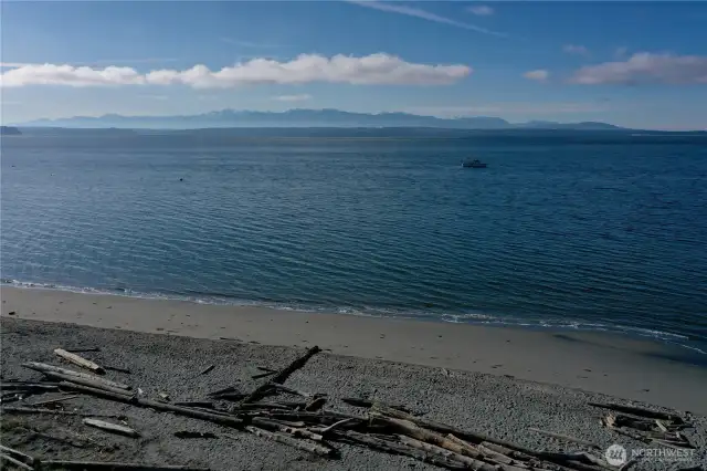 Enjoy the sandy shores of Mutiny Bay. Bring your kayaks or paddle boards and venture out into the Sound.
