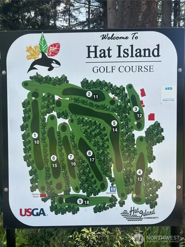 Golf Course Map