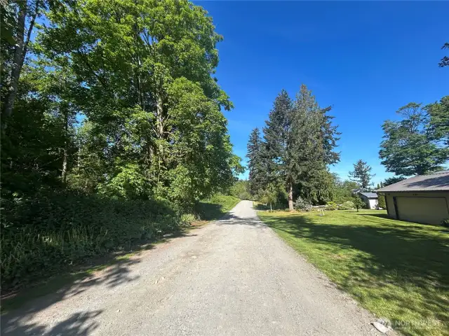 NW from property