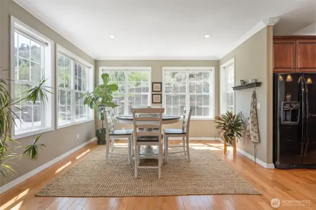 Breakfast Nook off Kitchen