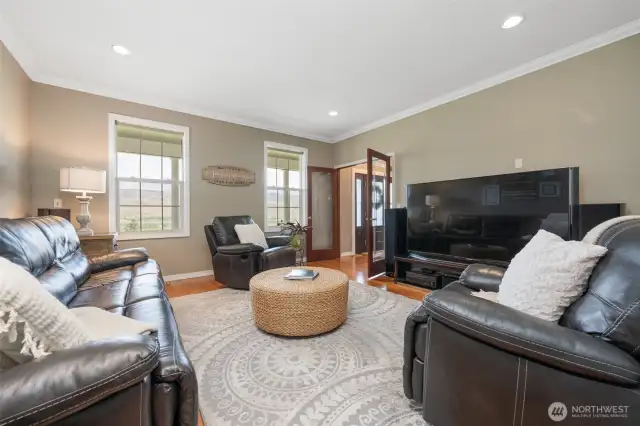 Insulated Media Room - Main Floor