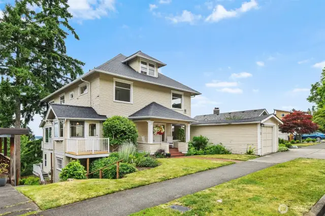 Welcome to this grand foursquare South Hill home!