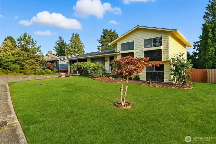 Front of House from street looking East