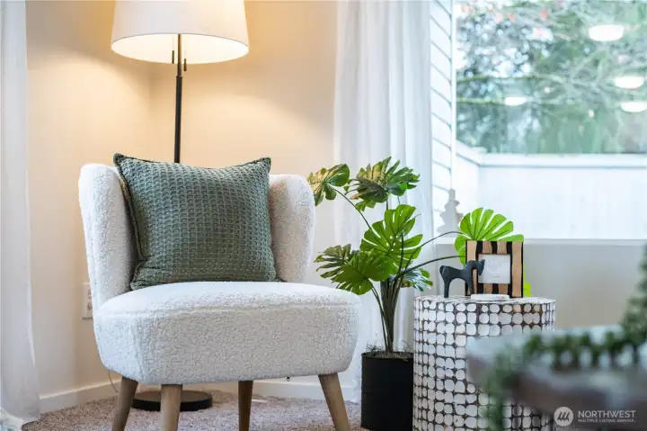 With a neutral palate of colors, this home invites you to bring your designs and home decor to make it yours.