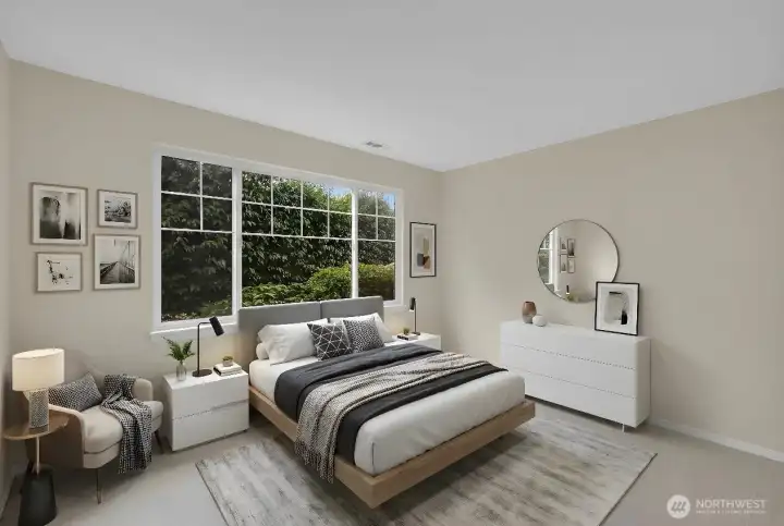 Virtually staged. Additional bedroom.