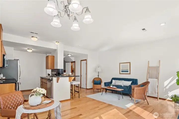 So much natural light!