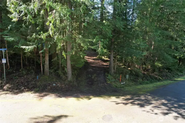 High-speed fiber internet and power are in the street.