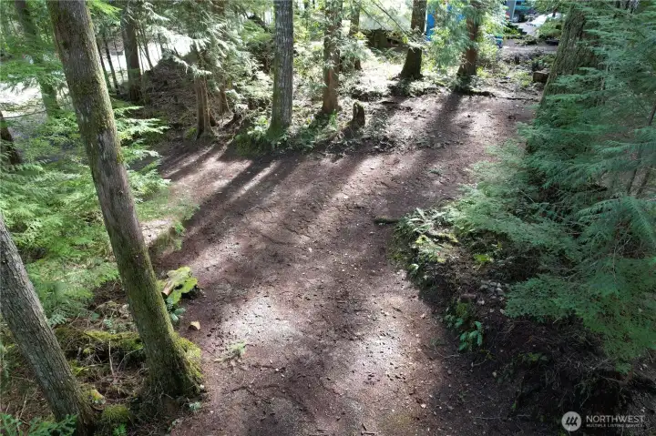 Arial view of two of the three separate areas.