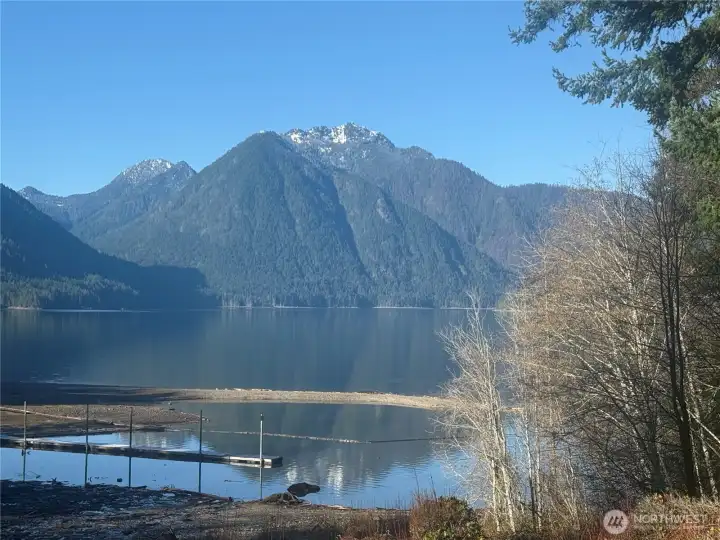 Beautiful view up and around the corner from the lot.