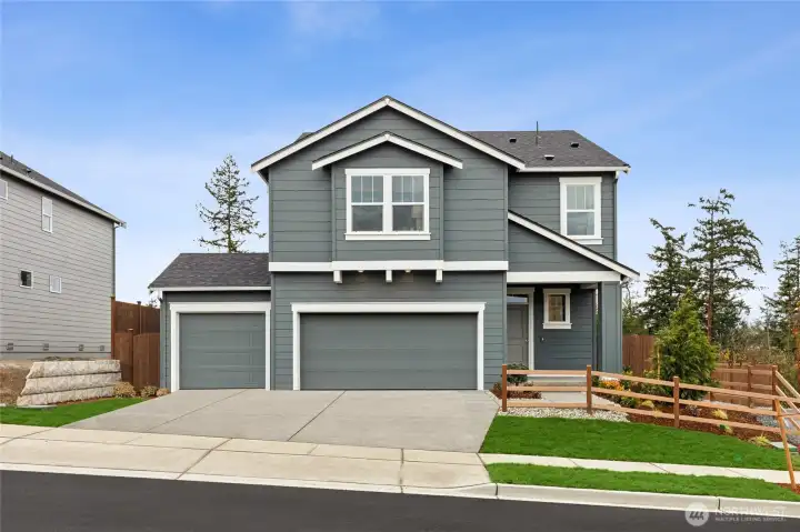 3-Car Garage Cambridge offers 2335 sq. ft. Photos are for representation purposes only. Colors and options may vary. The actual home is under construction.